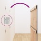 vidaXL Cabecero de cama de pared madera maciza pino gris 108x3x110 cm vidaXL Cabecero de cama de pared madera maciza pino gris 108x3x110 cm