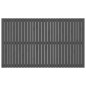 vidaXL Cabecero de cama de pared madera maciza pino gris 185x3x110 cm vidaXL Cabecero de cama de pared madera maciza pino gris 185x3x110 cm