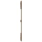 vidaXL Cabecero cama pared madera maciza pino marrón miel 140x3x110 cm vidaXL Cabecero cama pared madera maciza pino marrón miel 140x3x110 cm