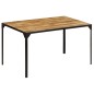 vidaXL Mesa de comedor de madera maciza de mango 140x80x76 cm vidaXL Mesa de comedor de madera maciza de mango 140x80x76 cm