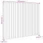 vidaXL Cabecero cama pared madera maciza pino marrón miel 140x3x110 cm vidaXL Cabecero cama pared madera maciza pino marrón miel 140x3x110 cm