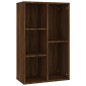 vidaXL Estantería/Aparador contrachapada roble marrón 50x25x80 cm vidaXL Estantería/Aparador contrachapada roble marrón 50x25x80 cm