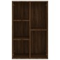 vidaXL Estantería/Aparador contrachapada roble marrón 50x25x80 cm vidaXL Estantería/Aparador contrachapada roble marrón 50x25x80 cm