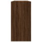 vidaXL Estantería/Aparador contrachapada roble marrón 50x25x80 cm vidaXL Estantería/Aparador contrachapada roble marrón 50x25x80 cm