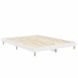 vidaXL Estructura de cama de madera contrachapada blanca 140x190 cm vidaXL Estructura de cama de madera contrachapada blanca 140x190 cm