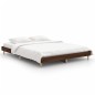 vidaXL Estructura de cama madera contrachapada marrón roble 140x190 cm vidaXL Estructura de cama madera contrachapada marrón roble 140x190 cm