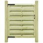 vidaXL Puerta de valla madera de pino impregnada verde 100x125 cm vidaXL Puerta de valla madera de pino impregnada verde 100x125 cm