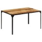 vidaXL Mesa de comedor de madera maciza de mango 140x80x76 cm vidaXL Mesa de comedor de madera maciza de mango 140x80x76 cm