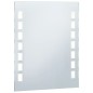 vidaXL Espejo de pared de baño con LED 50x60 cm vidaXL Espejo de pared de baño con LED 50x60 cm