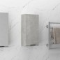 vidaXL Armario de baño de pared gris hormigón 32x20x67 cm vidaXL Armario de baño de pared gris hormigón 32x20x67 cm