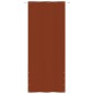 vidaXL Toldo pantalla para balcón de tela oxford terracota 100x240 cm vidaXL Toldo pantalla para balcón de tela oxford terracota 100x240 cm