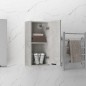 vidaXL Armario de baño de pared gris hormigón 32x20x67 cm vidaXL Armario de baño de pared gris hormigón 32x20x67 cm