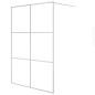 vidaXL Mampara de ducha vidrio ESG transparente plateado 140x195 cm vidaXL Mampara de ducha vidrio ESG transparente plateado 140x195 cm
