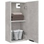 vidaXL Armario de baño de pared gris hormigón 32x20x67 cm vidaXL Armario de baño de pared gris hormigón 32x20x67 cm