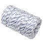 vidaXL Cuerda de barco polipropileno blanco 2 mm 500 m vidaXL Cuerda de barco polipropileno blanco 2 mm 500 m