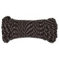 vidaXL Cuerda de barco polipropileno negra 4 mm 250 m vidaXL Cuerda de barco polipropileno negra 4 mm 250 m