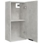 vidaXL Armario de baño de pared gris hormigón 32x20x67 cm vidaXL Armario de baño de pared gris hormigón 32x20x67 cm