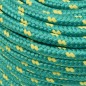 vidaXL Cuerda de barco polipropileno verde 14 mm 250 m