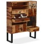 vidaXL Aparador de madera maciza de sheesham 100x30x130 cm