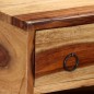vidaXL Aparador de madera maciza de sheesham 100x30x130 cm