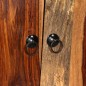 vidaXL Aparador de madera maciza de sheesham 100x30x130 cm