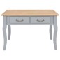 vidaXL Mesa de centro de madera gris 80x80x50 cm vidaXL Mesa de centro de madera gris 80x80x50 cm