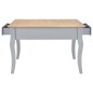 vidaXL Mesa de centro de madera gris 80x80x50 cm vidaXL Mesa de centro de madera gris 80x80x50 cm
