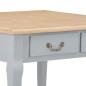 vidaXL Mesa de centro de madera gris 80x80x50 cm vidaXL Mesa de centro de madera gris 80x80x50 cm