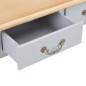 vidaXL Mesa de centro de madera gris 80x80x50 cm vidaXL Mesa de centro de madera gris 80x80x50 cm