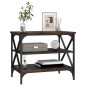 vidaXL Mueble para TV madera contrachapada roble ahumado 60x40x50 cm vidaXL Mueble para TV madera contrachapada roble ahumado 60x40x50 cm