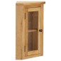 vidaXL Armario de esquina montado en la pared madera roble 45x28x60 cm  