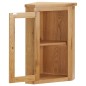 vidaXL Armario de esquina montado en la pared madera roble 45x28x60 cm  