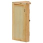 vidaXL Armario de esquina montado en la pared madera roble 45x28x60 cm  