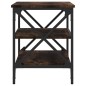 vidaXL Mueble para TV madera contrachapada roble ahumado 60x40x50 cm vidaXL Mueble para TV madera contrachapada roble ahumado 60x40x50 cm