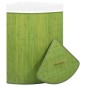 vidaXL Cesto para la ropa sucia de esquina bambú verde 60 L vidaXL Cesto para la ropa sucia de esquina bambú verde 60 L