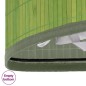 vidaXL Cesto para la ropa sucia de esquina bambú verde 60 L vidaXL Cesto para la ropa sucia de esquina bambú verde 60 L