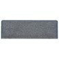 vidaXL Alfombras de peldaños de escalera 15uds morado y azul 65x21x4cm vidaXL Alfombras de peldaños de escalera 15uds morado y azul 65x21x4cm