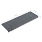 vidaXL Alfombras de peldaños de escalera 15uds morado y azul 65x21x4cm vidaXL Alfombras de peldaños de escalera 15uds morado y azul 65x21x4cm