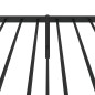 vidaXL Estructura de cama con cabecero metal negro 107x203 cm vidaXL Estructura de cama con cabecero metal negro 107x203 cm