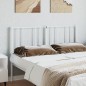 vidaXL Cabecero de metal blanco 140 cm vidaXL Cabecero de metal blanco 140 cm
