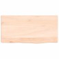 vidaXL Estante de pared madera maciza de roble sin tratar 40x20x6 cm vidaXL Estante de pared madera maciza de roble sin tratar 40x20x6 cm