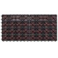 vidaXL Baldosas 6 unidades WPC marrón 1m² 60x30 cm vidaXL Baldosas 6 unidades WPC marrón 1m² 60x30 cm