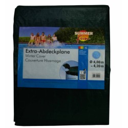Summer Fun Cubierta de piscina redonda de invierno PVC verde 400-420cm