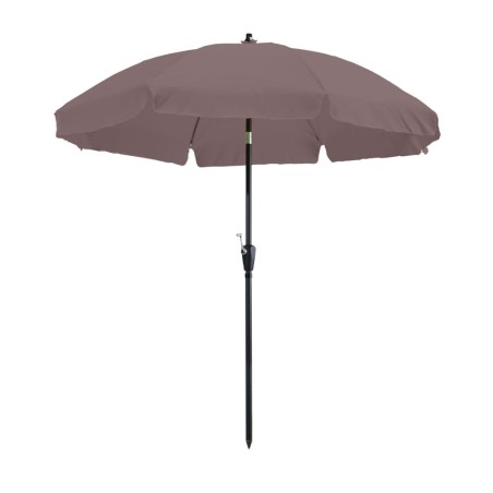 Madison Sombrilla Lanzarote redonda gris taupe 250 cm