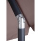 Madison Sombrilla Lanzarote redonda gris taupe 250 cm Madison Sombrilla Lanzarote redonda gris taupe 250 cm