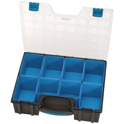 Draper Tools Organizador de herramientas 8 pzas negro 41,5x33x11 cm