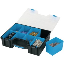 Draper Tools Organizador de herramientas 8 pzas negro 41,5x33x11 cm