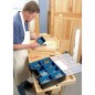 Draper Tools Organizador de herramientas 8 pzas negro 41,5x33x11 cm Draper Tools Organizador de herramientas 8 pzas negro 41,5x33x11 cm