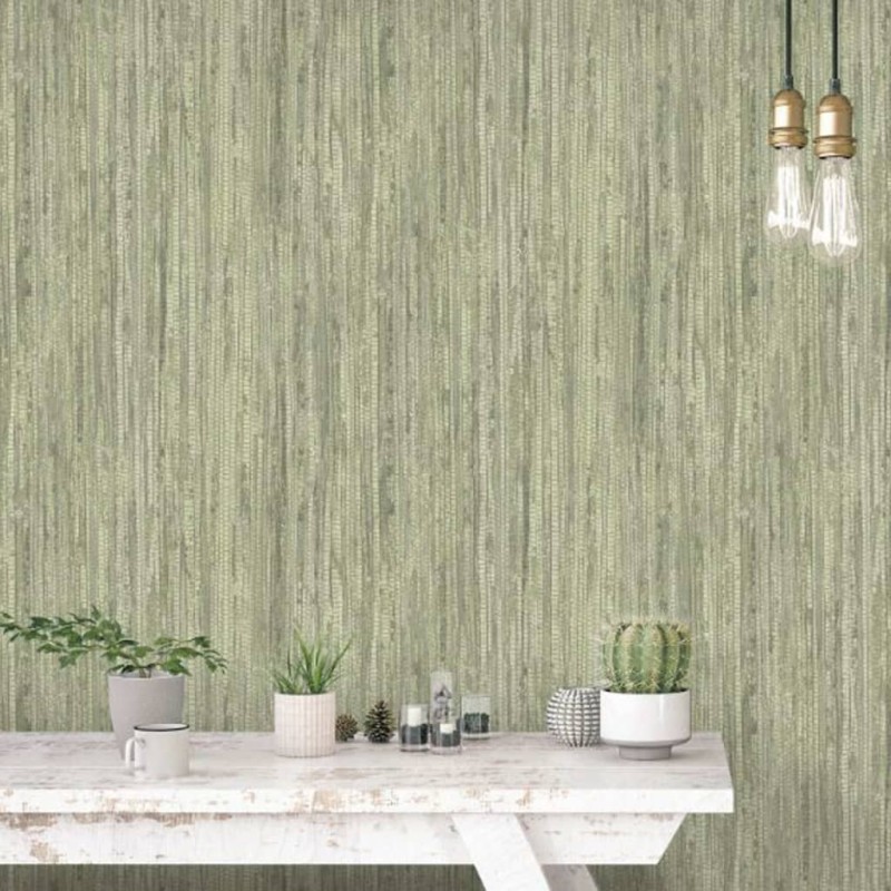 Noordwand Papel de pared Natural Grasses Wicker verde Noordwand Papel de pared Natural Grasses Wicker verde