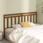 vidaXL Cabecero de cama madera maciza de pino marrón miel 186x4x100 cm vidaXL Cabecero de cama madera maciza de pino marrón miel 186x4x100 cm